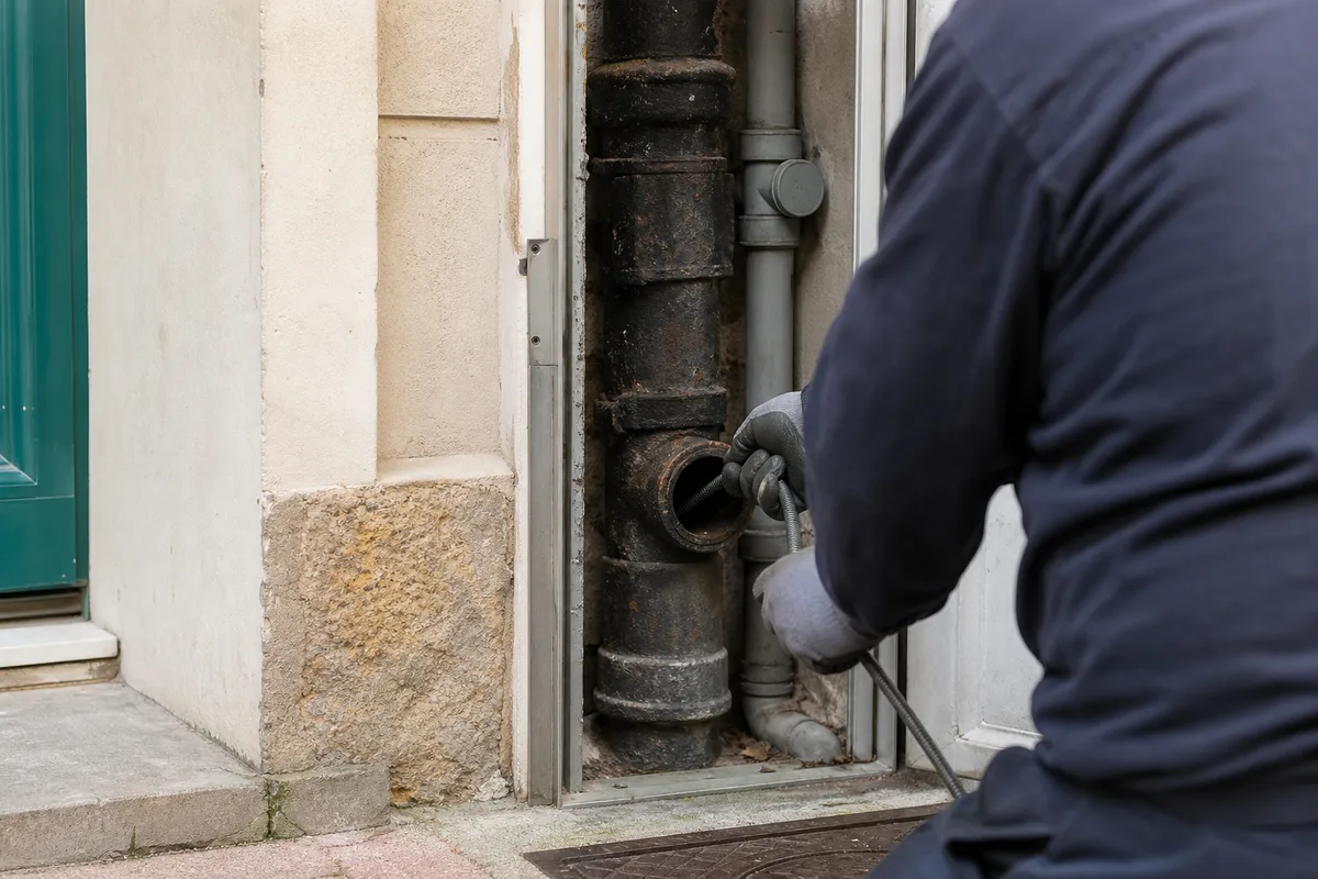 Plombier au Bourget : débouchage WC et colonnes