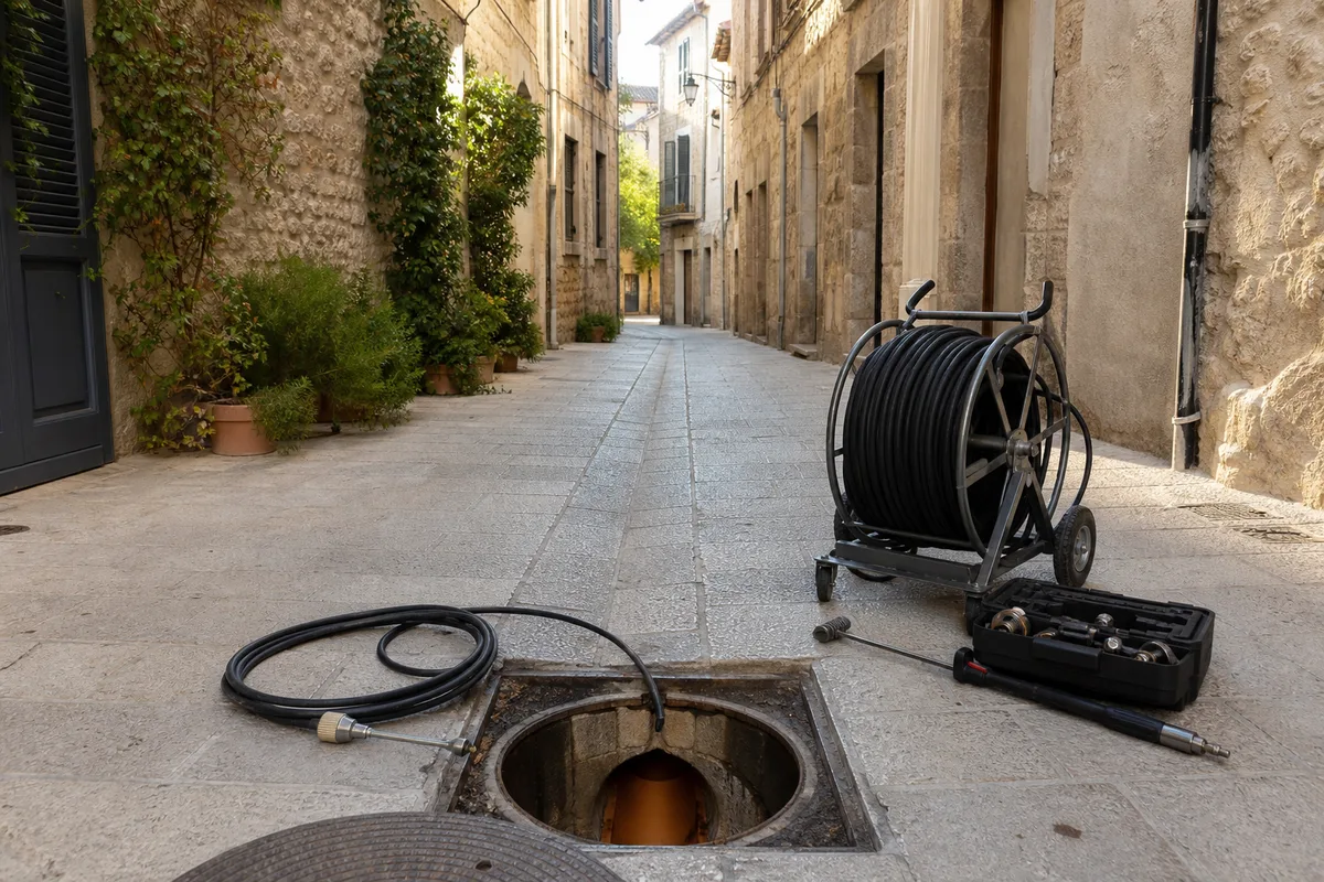 Plombier débouchage à Vauvert : WC, canalisations, fosses